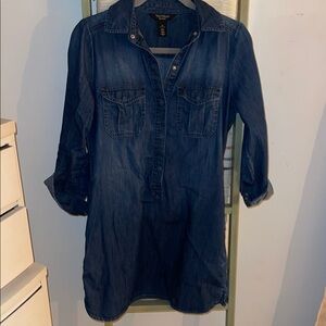 Denim Shirt Dress